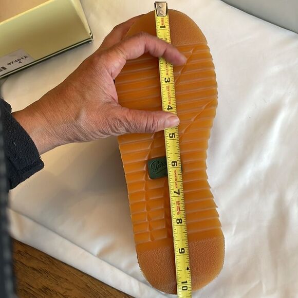 PARABOOT RED LEATHER LACE UP OXFORD SHOES.   NEW IN BOX - Picture 9 of 9